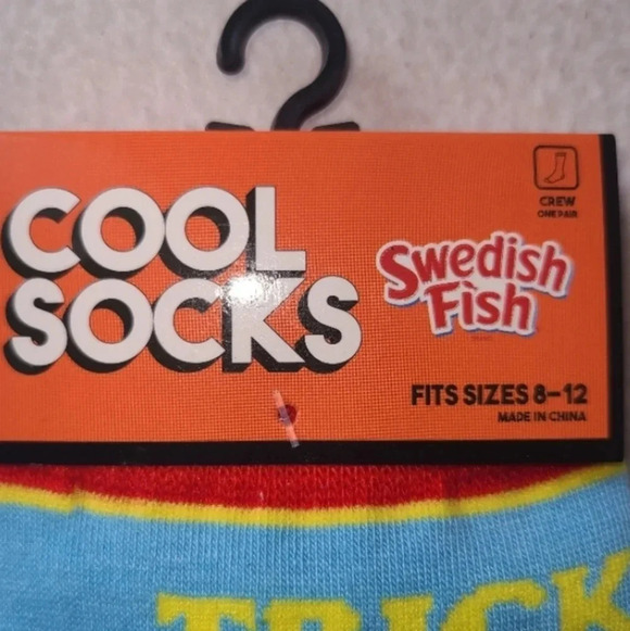 Sweedish Fish Trick or Treat Socks - Picture 3 of 3